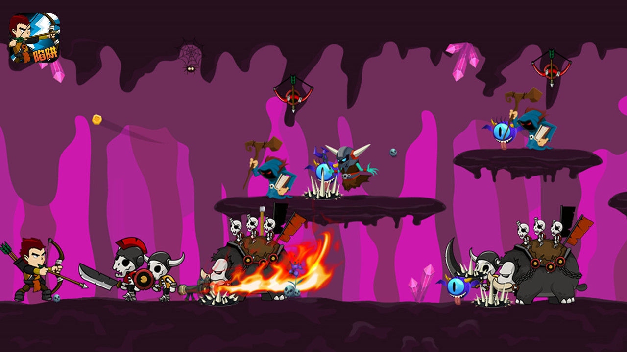 弓箭手与陷阱的图册