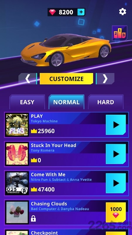 racingrhythm游戏的图册