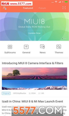 小米论坛手机版(MIUIForum)的图册