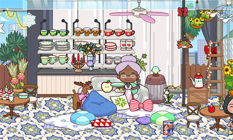 米加小镇原木风家具的图册