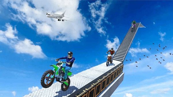 狂野极速摩托特技免广告版的图册