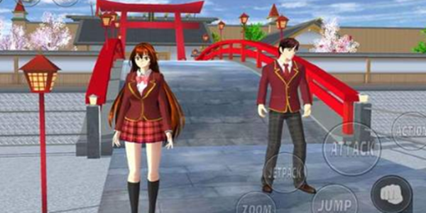 玛塔塔同款樱花校园模拟器英文版的图册