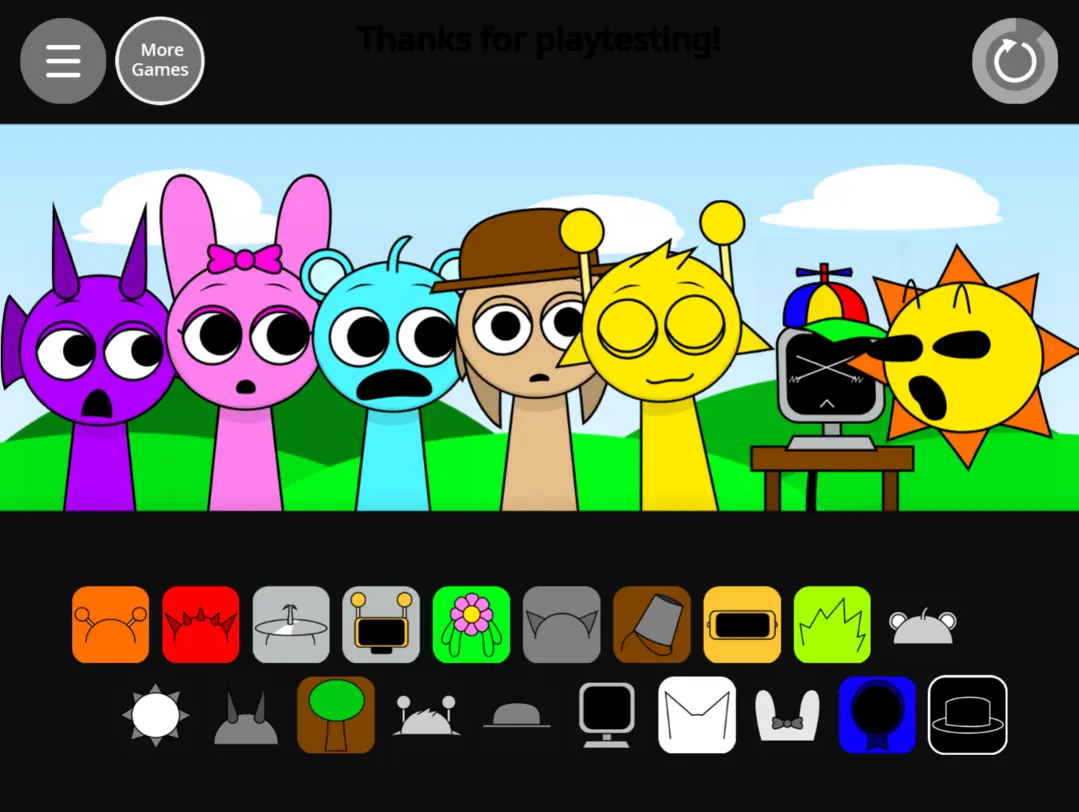 节奏盒子Sprunki罪人版2的图册