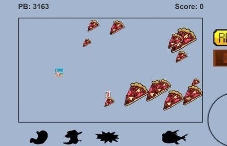 大胖子吃披萨的图册