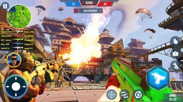 荒野联合团战手游的图册