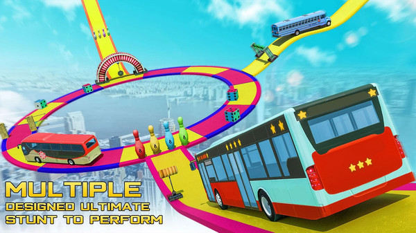 不可能的校车特技的图册