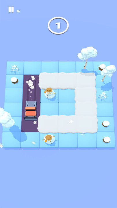 清除积雪游戏的图册