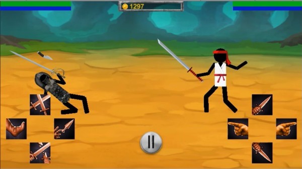 火柴人剑术决斗的图册