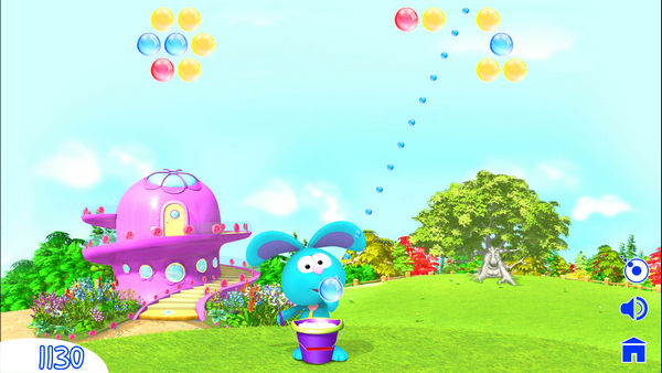 兔子打泡泡的图册