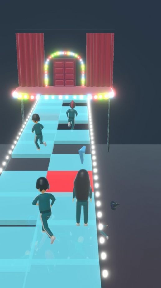 鱿鱼游戏战争舞台的图册