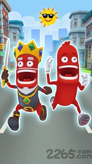 香肠跑酷无限金币钻石版的图册