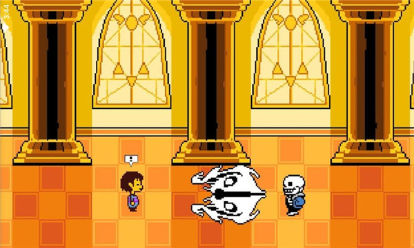 传说之下sansvsfrisk游戏的图册