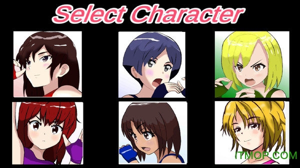 格斗女孩的图册