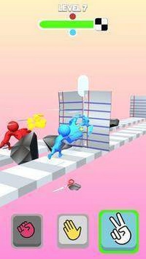 石头剪刀布对抗的图册