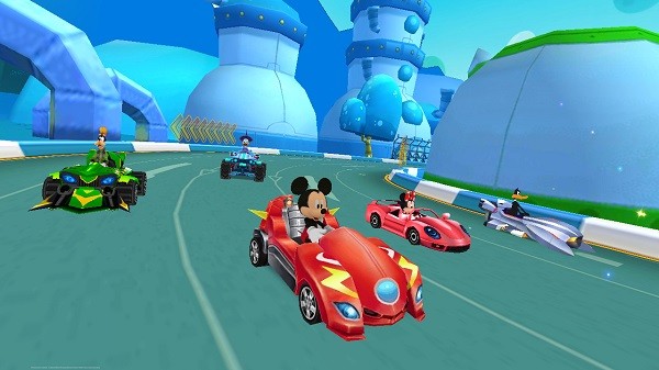 米奇跑车赛车俱乐部游戏的图册