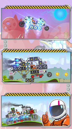 暴爽疯狂赛车2免广告版无限金币钻石的图册