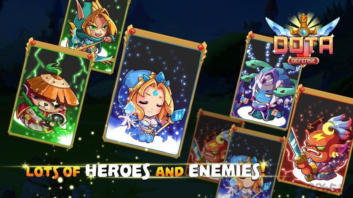 刀塔英雄防御最新破解版的图册