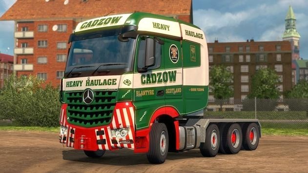 重型货车驾驶模拟的图册
