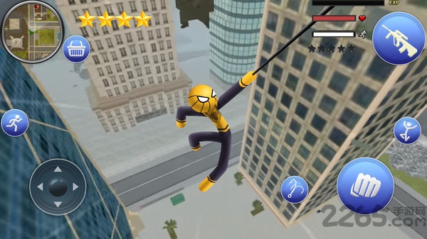 城市绳索蜘蛛侠破解版的图册