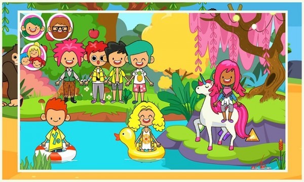 朵拉小镇动物园中文汉化版的图册