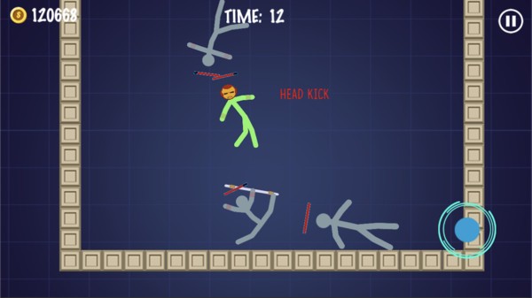 火柴人战争坚持战士的图册