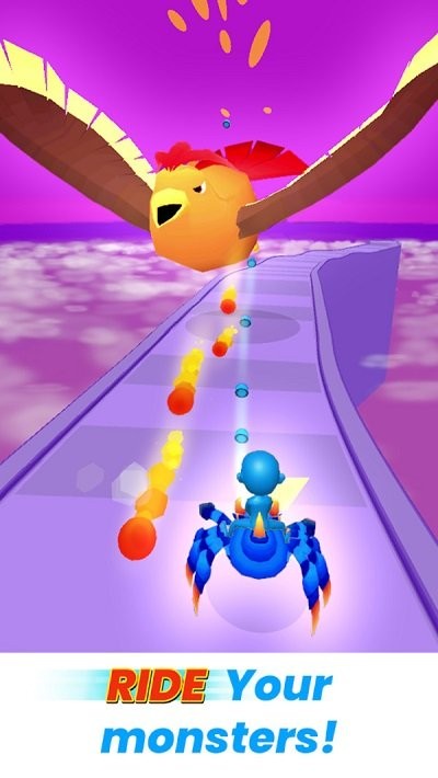 怪物快跑游戏的图册