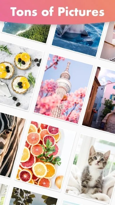 拼图按数字拼图游戏(tilematch)的图册