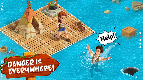 家庭农场探险的图册