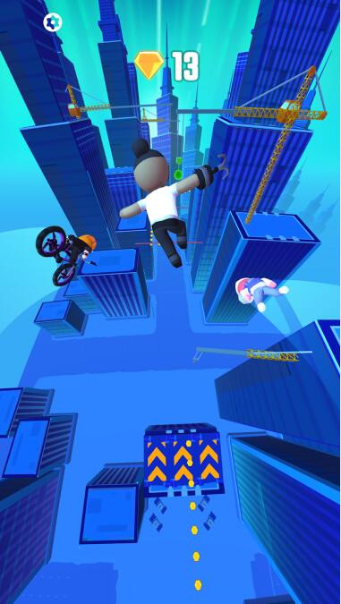 飞钩障碍跑酷的图册