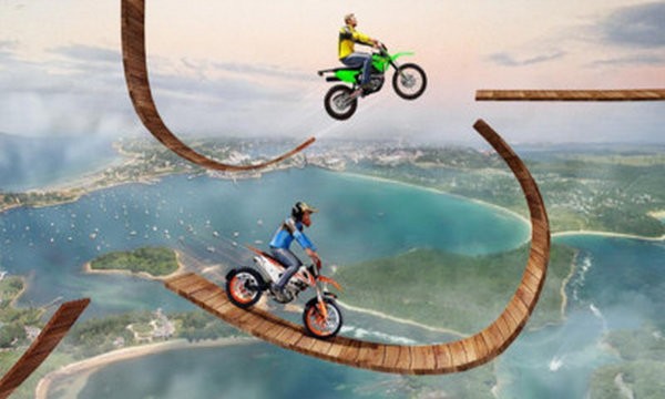 不可能的摩托车游戏手游的图册