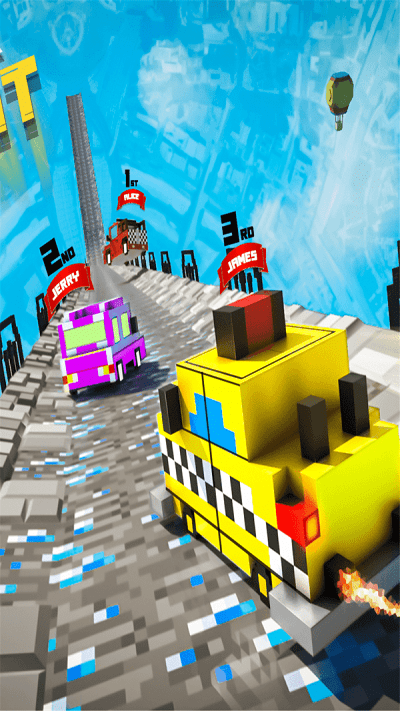 方块坡道飞车游戏的图册