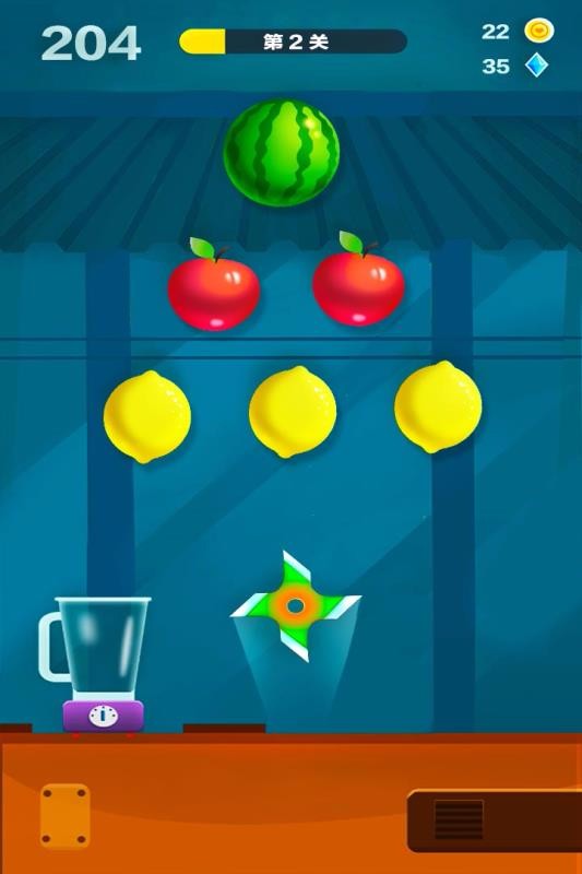 旋转切水果的图册