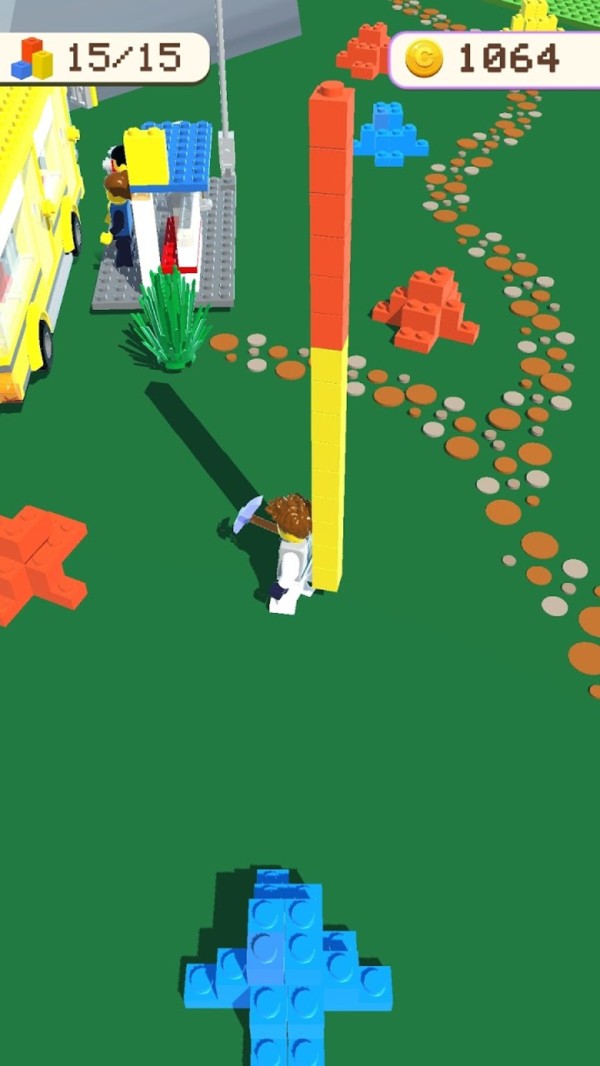 积木建筑人的图册