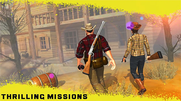 无情牛仔枪火战争的图册