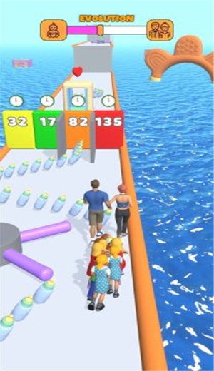 家庭奔跑3D的图册