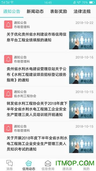 贵州水利信用平台的图册