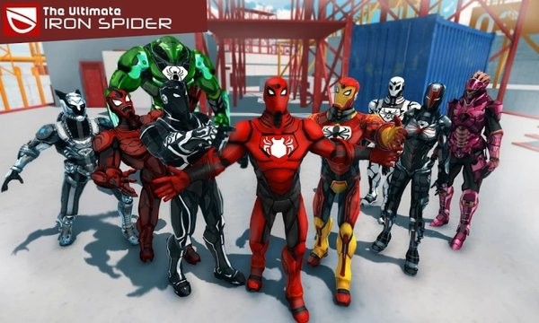 终极钢铁蜘蛛侠游戏的图册
