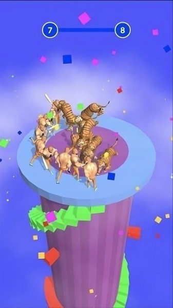 团队攀登的图册