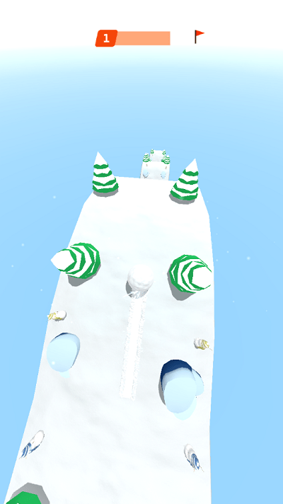 雪球砸城市游戏(snowslide)的图册