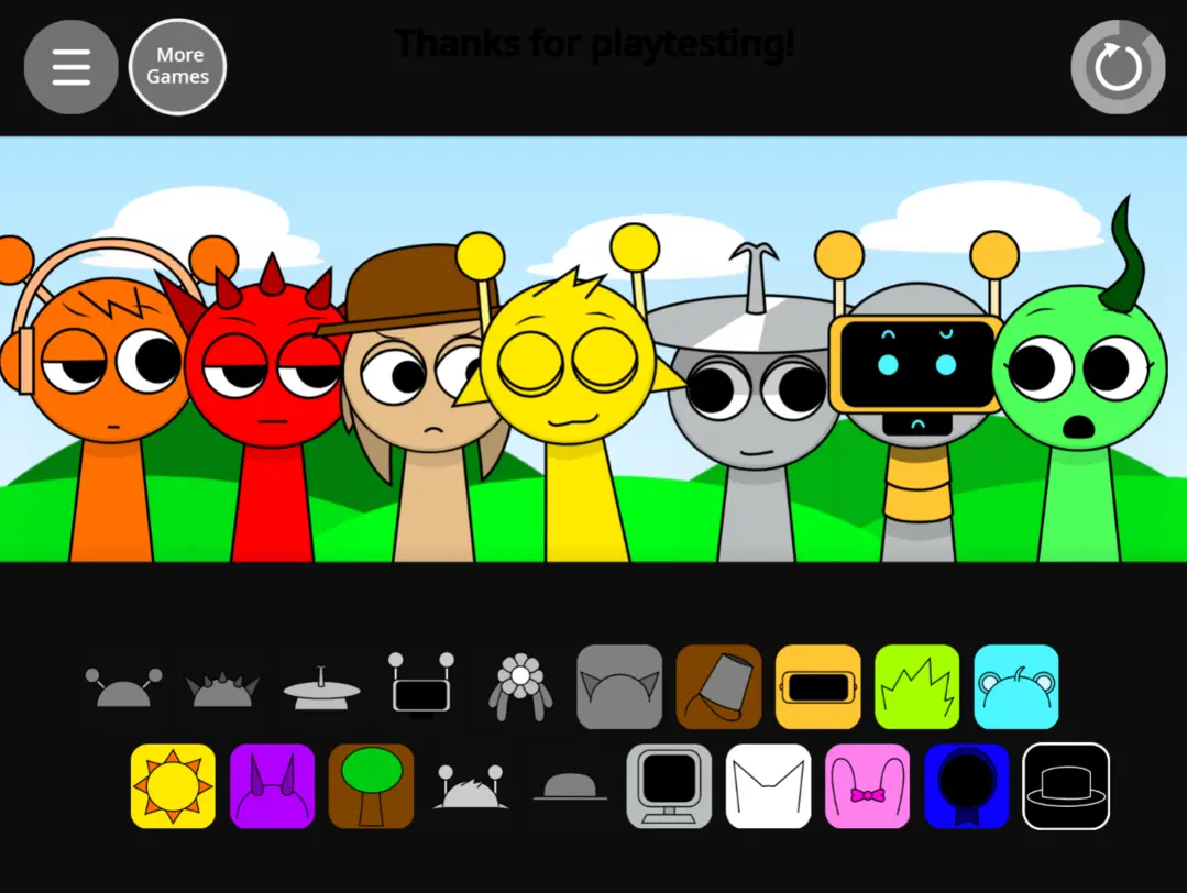 节奏盒子Sprunki罪人版2的图册