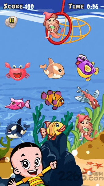 大头儿子钓鱼游戏的图册