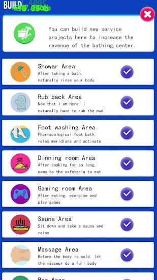 闲置水疗大亨最新版(SpaTycoon)的图册