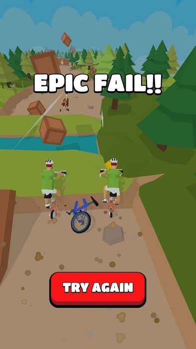 疯狂自行车大作战游戏的图册