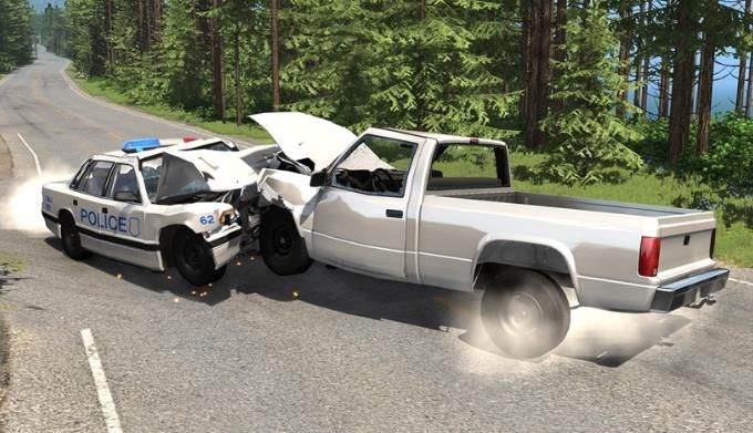 拟真车祸模拟的图册