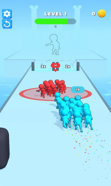 人群冲突奔跑大师安卓版的图册