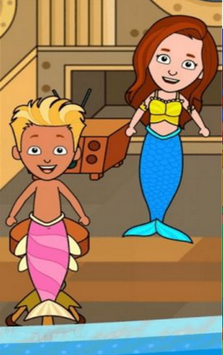 我的小镇海底世界的图册