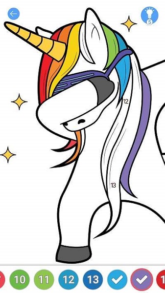 Paint4u数字填色的解压秘密花园的图册