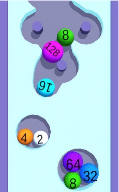 挖沙落球2048的游戏(drawball2048)的图册