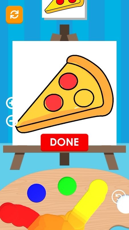 混合和油漆的图册