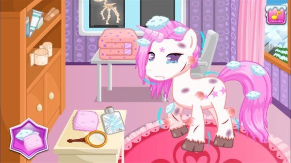 小马宝莉受伤治疗游戏的图册